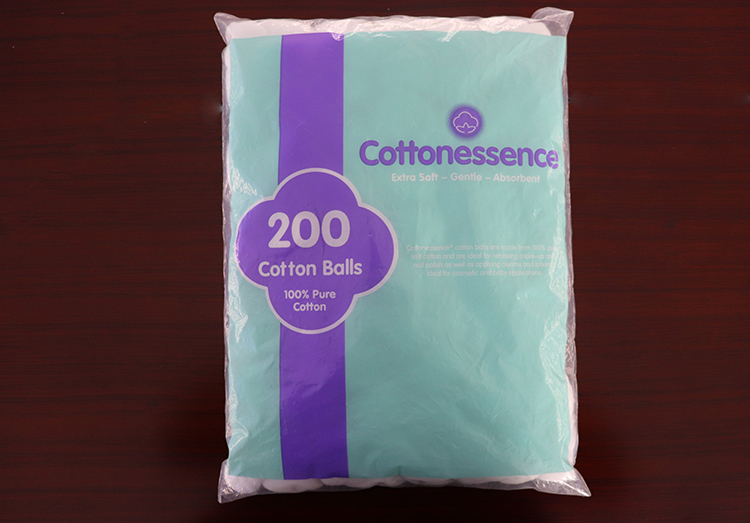 Small Medical Cotton Balls Round Shaped Environmentally Friendly Non Toxic