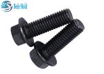 Hex Head Flange Bolts 12.9 Grade Alloy Steel Materials Phosphated Treatment DIN