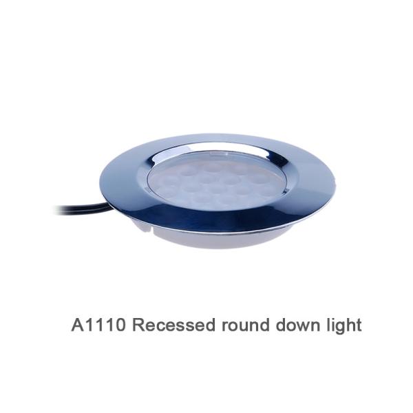 3.0w 12v DC LED Puck Lights White / Black 3000K/4000K/6400K Or Dual CCT 2700K