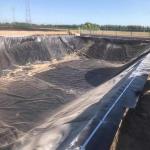 HDPE Geomembrane Waterproof Pond Liner 0.5mm 0.2mm 0.75mm 1mm 2mm Width 1m-8m