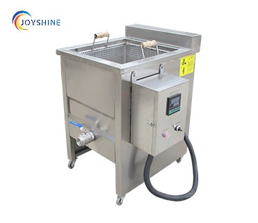 Hotels Industrial Automatic Fryer for Frying Potato Chips and Peanuts in Double Tanks
