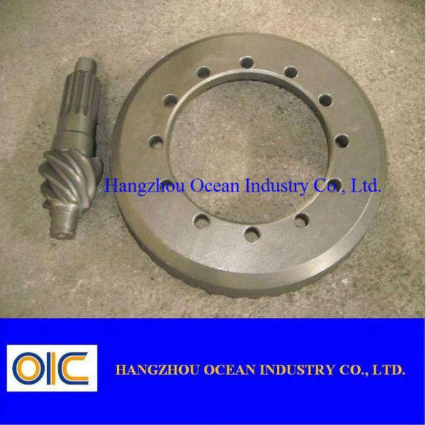Heavy Duty Steel Crown Wheel And Pinion For Automotive Applications Differential