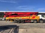 180m³/H Small SANY Truck Mounted Concrete Pumping Truck 62m 4T For Buildings