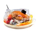 Heat Seal Baking Plastic Bags For Oven Cooking 12Microns 25x55cm