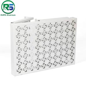 Wholesale ODM OEM Custom Aluminum Decorative Metal Air Conditioner Cover For Outdoor from china suppliers