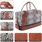 Gym Yoga Duffel Bag With Luggage Sleeve Shoes Workout Fitness 18.9x9.8 X10.2"