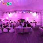 Portable Cube Colorful Light Tents Inflatable LED Tent For Outdoor Events Party
