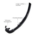 ODM Anti Leak Semi Dry Snorkel Breathing Tube For Lap Swimming