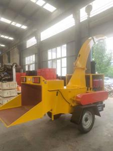 Wholesale Wood Chipper processing Machine Wood Crusher Price, Diesel Crusher with wheels for wood branches from china suppliers