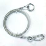 TPU PU PVC PA Coating Steel Wire Rope Sling Stainless Steel Wire Rope Safety