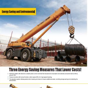 Wholesale SANY XCMG Hydraulic 120 Ton Mobile Crane / Off Road Crane Energy Saving RT120U from china suppliers