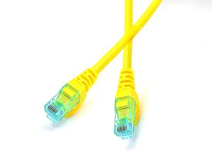 Wholesale Cat6 Patch Cables UTP 24AWG 7*0.2mm copper Pass Fluke yellow from china suppliers