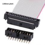 AWM 2651 2mm Pitch Ribbon Cable 12 Pin 8 Pin 20 Pin Flat Ribbon Cable IDC
