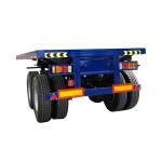 High Bed Container Chassis 4 Axles 20 40 48 53 Feet Trailer for Container