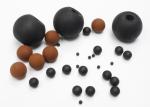 Heat Resistant FKM Solid Rubber Ball For Screen Cleaning / Air Restriction