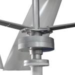 VAWT Vertical Axis Wind Turbine 6KW 96V 380V Permanent Magnet Generator Wind
