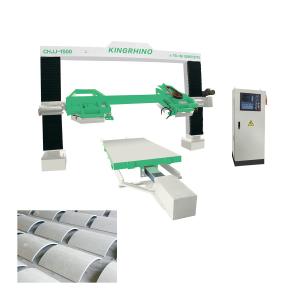 Wholesale 12.5kw 1500mm Max Cutting Height CNC Band Saw Stone Cutting Machine For Arc Slab from china suppliers