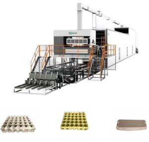 Wholesale Best Fully Automatic Industrial Paper Pulp Tray Making Machine from china suppliers