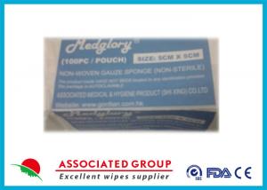 China X-Ray Detectable Sterile Non Woven Swabs Medical Biodegradable on sale