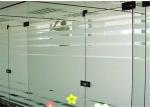 Interior Decorative Frosted Glass , Acid Etched Frosted Glass For Room Dividers