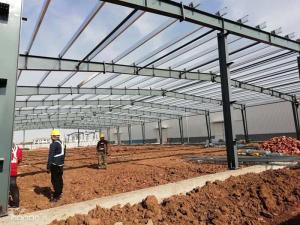 Wholesale Welding galvanized prefabricated light steel workshop building light gauge steel structure construction from china suppliers