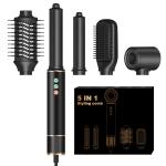5 in 1 Hot Air Brush High Speed Brushless Motor Automatic Curling Hair Dryer Set