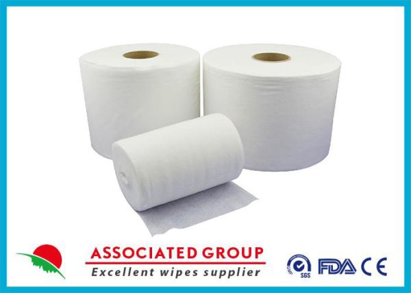 Extra Thick Non Woven Material / Spunlace Non Woven Fabric For Industrial , Eco