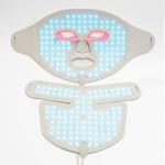 Skin 7 Colors Red Light Panel Therapy Mask Photon Face Neck Silicone 470nm