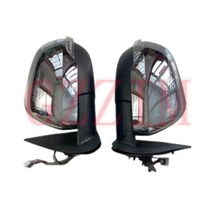 Wholesale ABS Plastic Car Classic Chrome Black LED Side Mirrors For L200 2019 from china suppliers