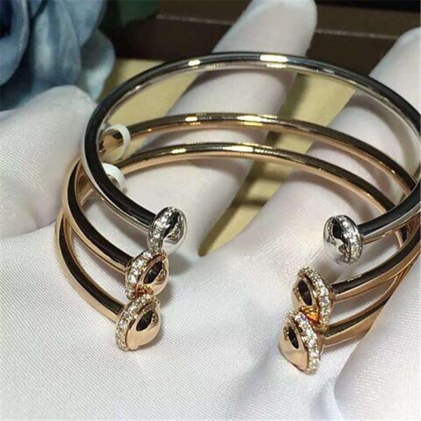 Piaget diamonds of spin bracelet 18kt gold with white gold or yellow gold or