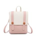 Promotion Cheap Wholesale Pink Cute Ladies PU Leather Mini Backpack Bag For