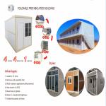 20ft Small Villa Shipping Hotel Storage Containers Foldable Container House for