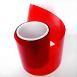 High Cleanliness Red PET Embossed Protective Film For Light Guide Plate