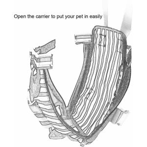 Front Cat Dog Backpack Travel Bag Carrier Lightweight and Safe