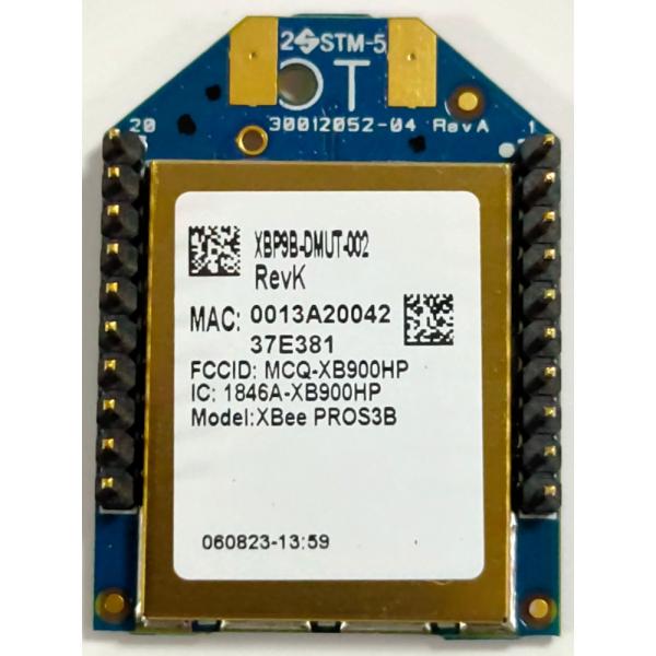 Digi XBee-PRO S3B 900HP UFL Module: 250mW RF Transceiver for Industrial Use