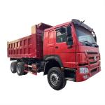 Used SINOTRUCK HOWO Euro3 6X4 336HP Dump Trucks Ten Wheel Left Hand Drive