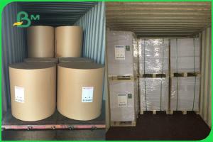 Wholesale White Color Woodfree Uncoated Offset Printing Bond Paper In Roll For Notebook from china suppliers