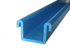 Wholesale Milling Plastic Molded Parts PVC Plastic Profile Extrusion Customized U Shape from china suppliers