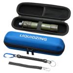 Blue Water Purifier Case Die Cutting Foam With Hand Strap Lifestraw Case