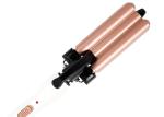 Digital Twisted Mini Hair Curler , 2 In 1 Hair Curler Straightener Ceramic Iron