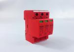 High Standard Solar Surge Protection Device UC 1000V 20KA - 40KA Flame Retardant