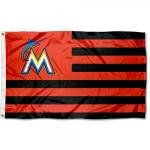 Miami Marlins Americana Nation Flag