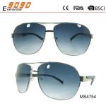Newest Style 2017 Fashionable metal Sunglasses with UV 400 Protection Lens