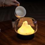 Mist Aroma Oil Diffuser Mountain 400ml LED Light Aromatherapy Essential Oil