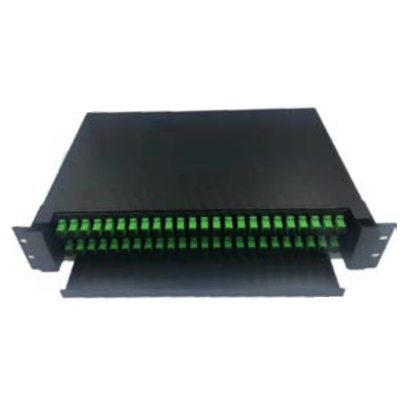 19 Inch FC/Sc/St/LC Pull Type SPCC Fiber Optic ODF Fiber Patch Panel for FTTH/FTTX