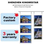 A4 Crystal Light Box Company Sign Wall Acrylic 2835 Led Advertising Light Box