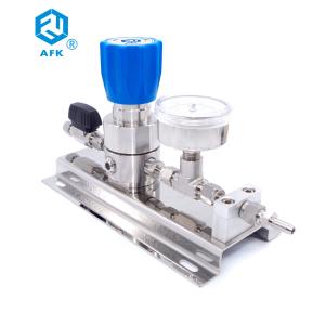 Wholesale 500Psi Changeover Manifold Panel Mounting Single Stage With PCTFE Seat from china suppliers