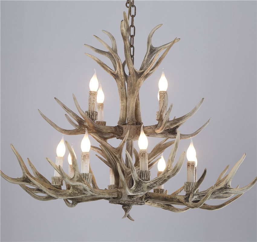 JYLIGHTING Modern Creative LED Antler Chandelier Lighting Fixtures For Home Dining Room Decor Hanging Lights Modern Pendant