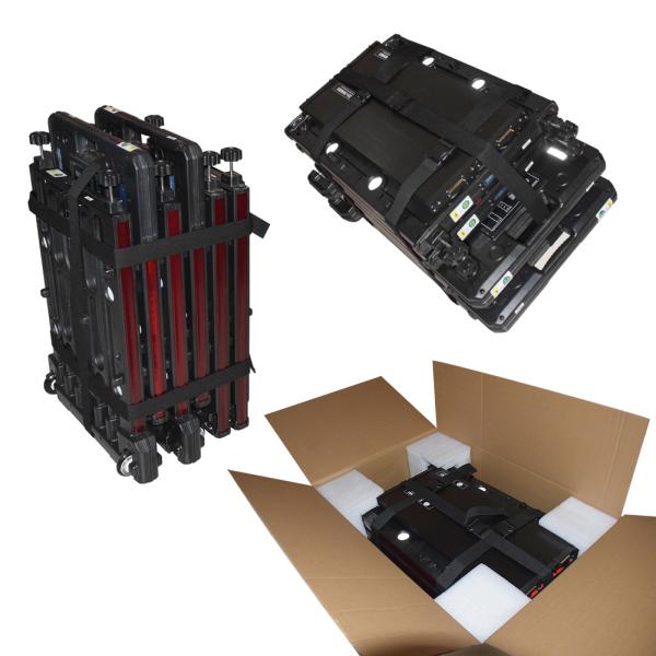 48 Zones Portable Metal Detector Walk Through , Door Frame Metal Detector IP67