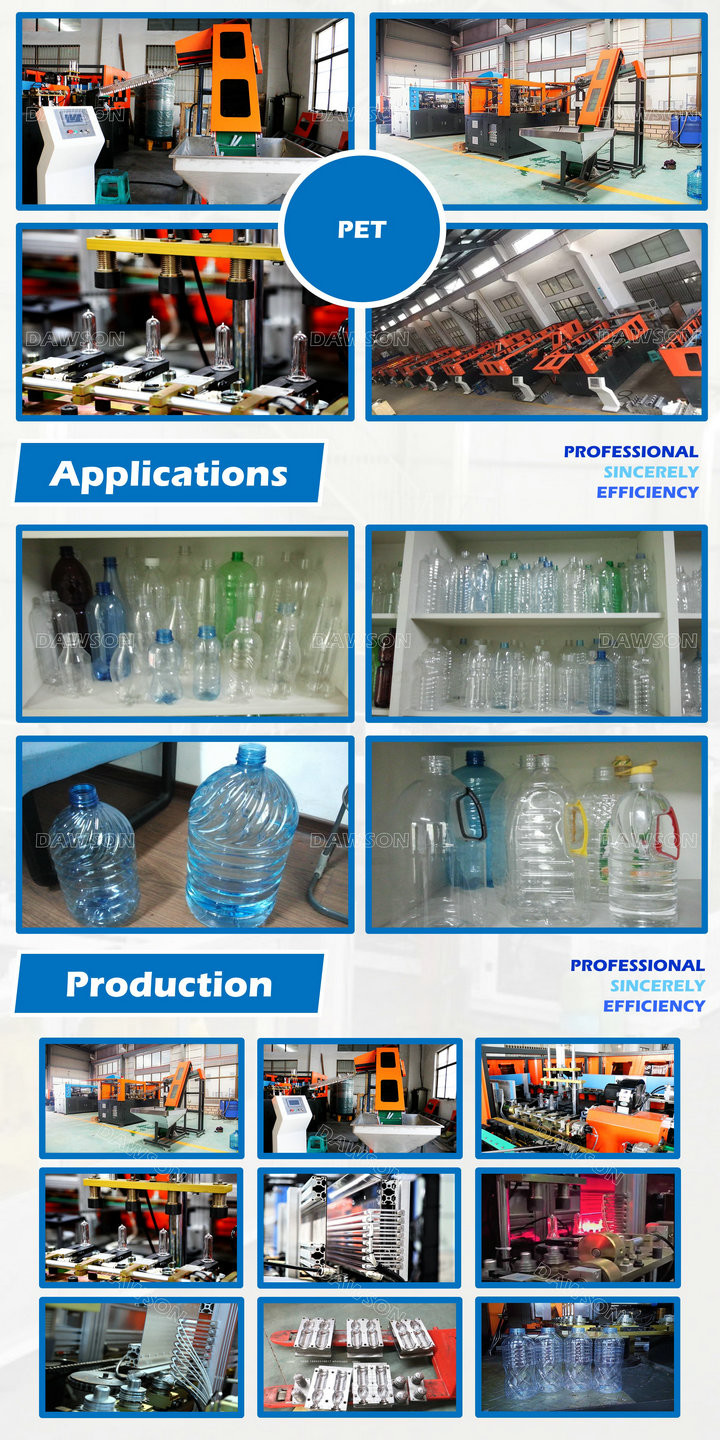 1 Liter 2L 3L 4L 5L Pet Plastic Water Bottle Blow Molding Moulding Machine